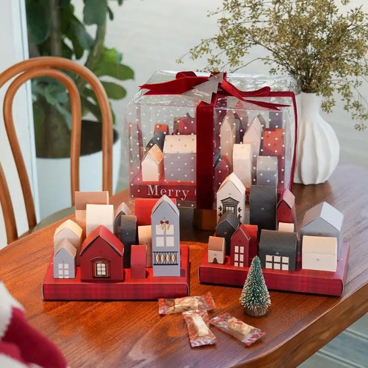 Christmas Village Advent Calendar Boxes