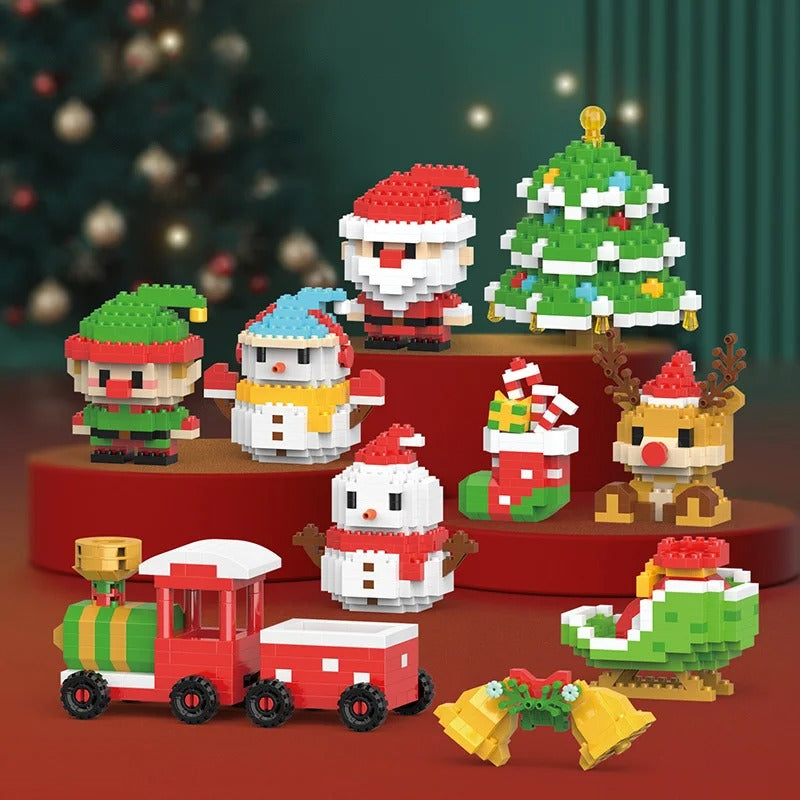 Christmas Building Blocks Set