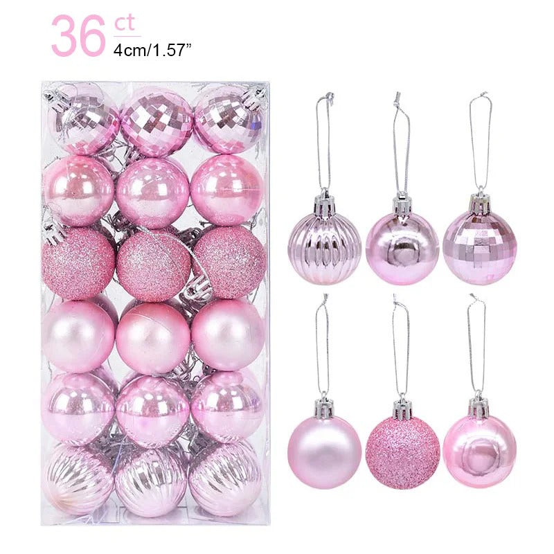 Ball Ornaments Christmas Tree