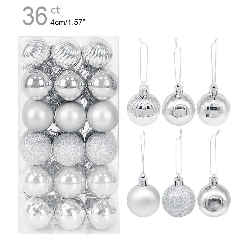 Ball Ornaments Christmas Tree