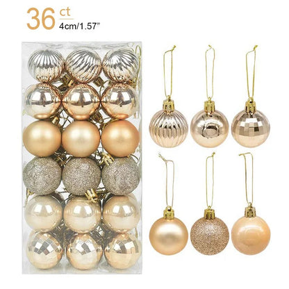 Ball Ornaments Christmas Tree