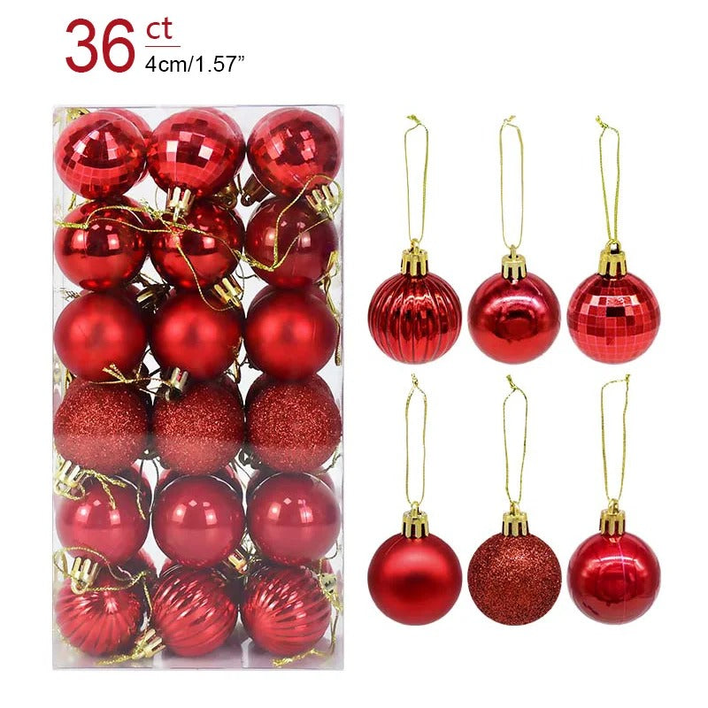 Ball Ornaments Christmas Tree